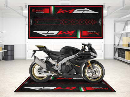 MPM Motorcycle Mat for Aprilia RSV4 - MM7220 - Howling Moto