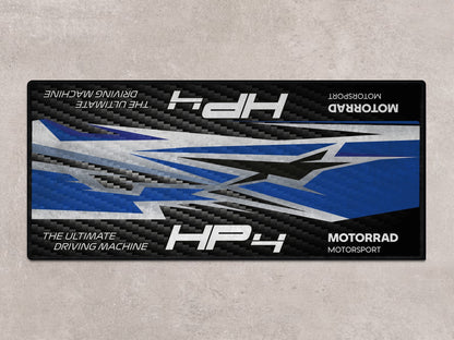 Designed Pit Mat for BMW 1000RR HP4 Motorcycle - MM7254 - Howling Moto