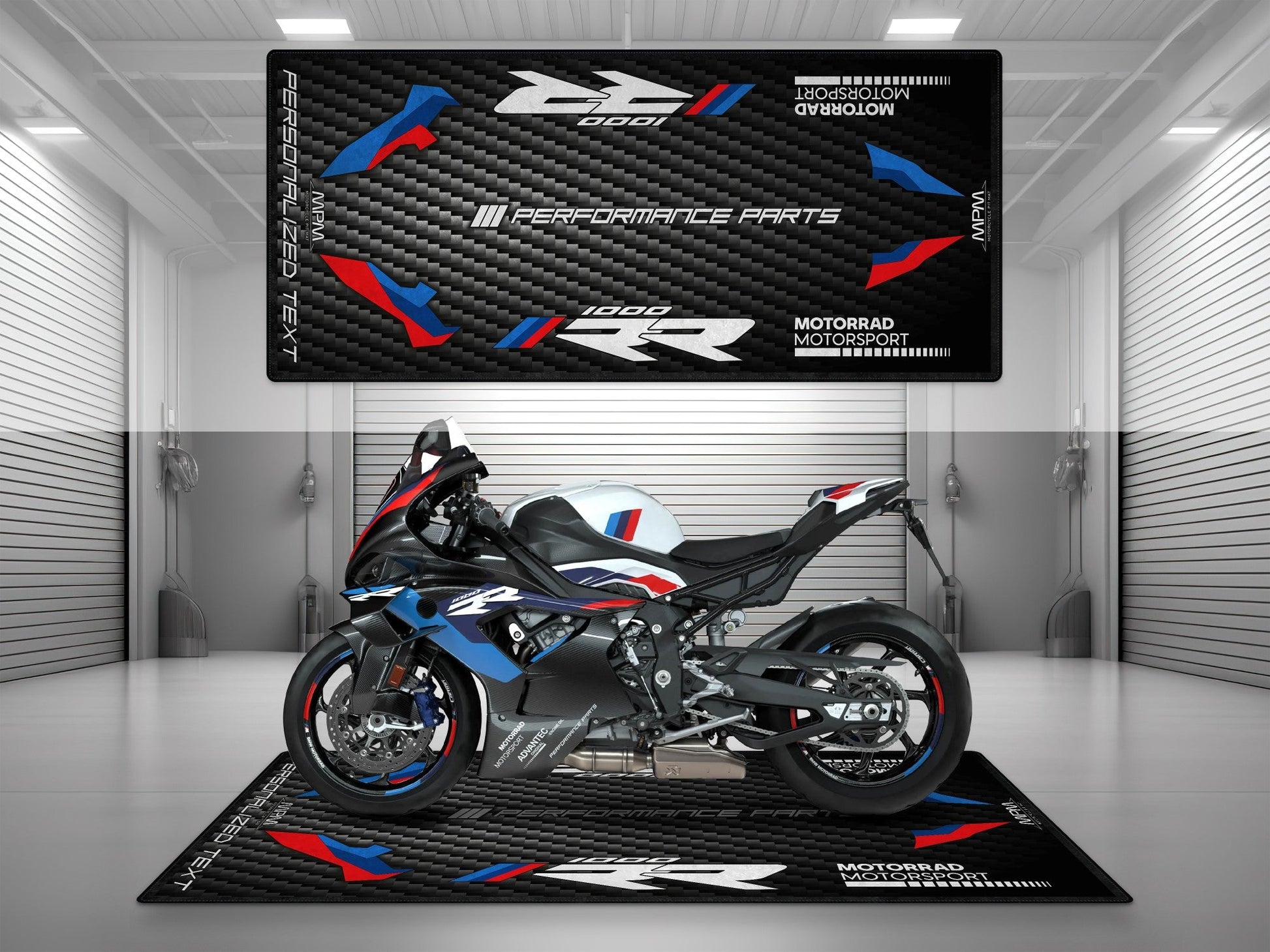 MPM Motorcycle Mat for BMW M1000RR - MM7161 - Howling Moto