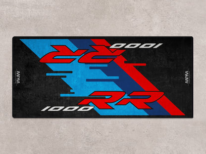 Designed Pit Mat for BMW S1000RR Motorcycle - MM7159 - Howling Moto