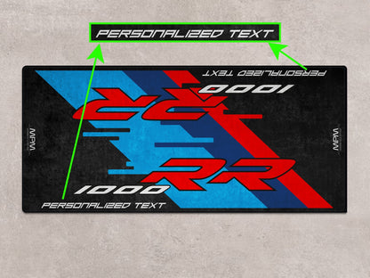 Designed Pit Mat for BMW S1000RR Motorcycle - MM7159 - Howling Moto