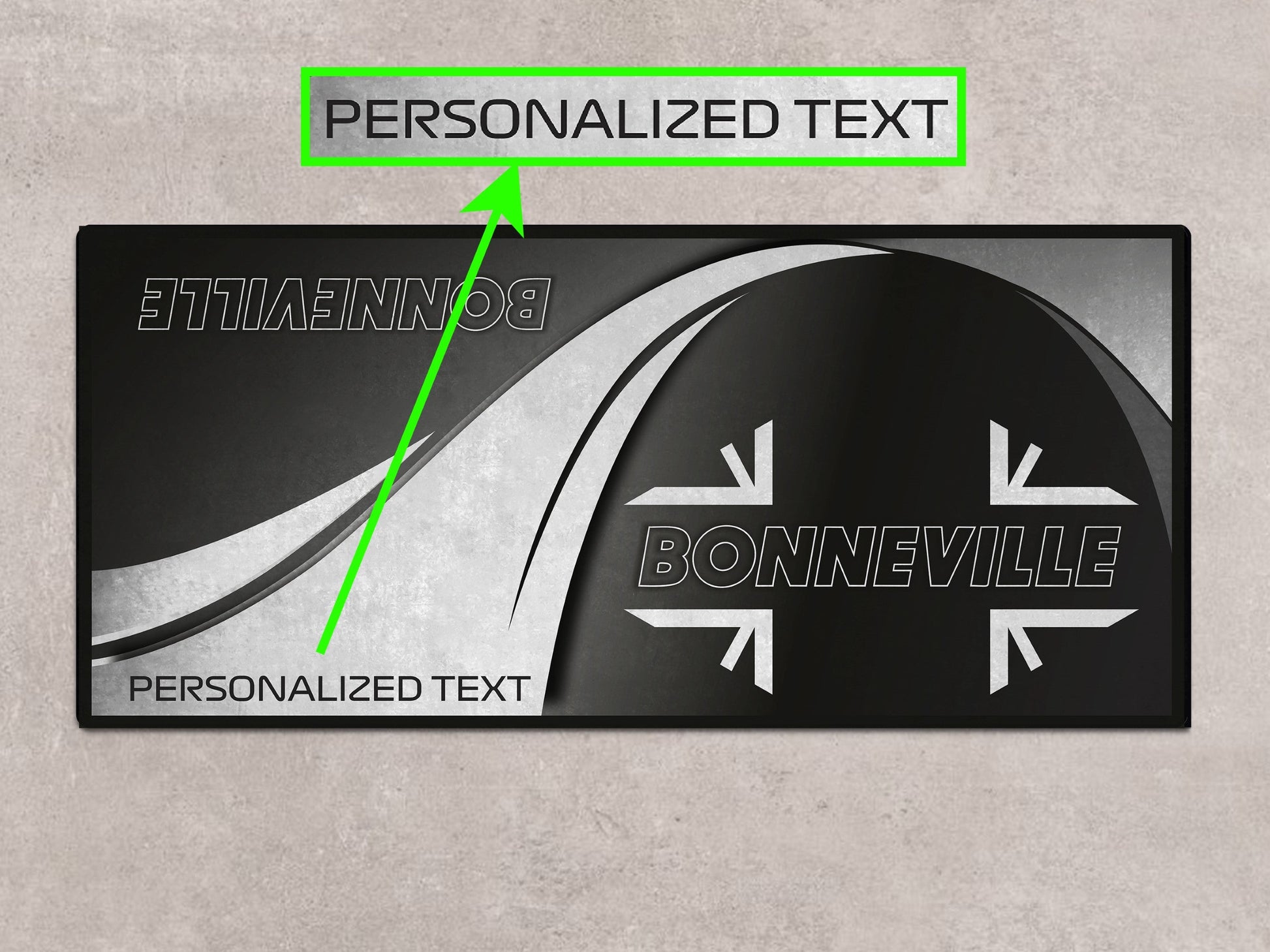Designed Pit Mat for Bonneville Models Motorcycle - MM7198 - Howling Moto