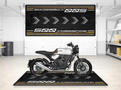 MPM Motorcycle Mat for Brixton 500 Crossfire - MM7293 - Howling Moto