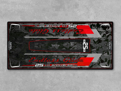 MPM Motorcycle Mat for Cruiser Motorcycle 25th Anniversary - U1201 - Howling Moto