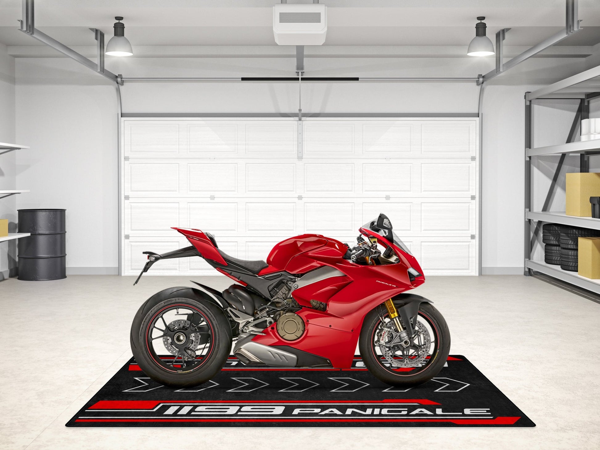 MPM Motorcycle Mat for Ducati 1199 Panigale - MM7182 - Howling Moto