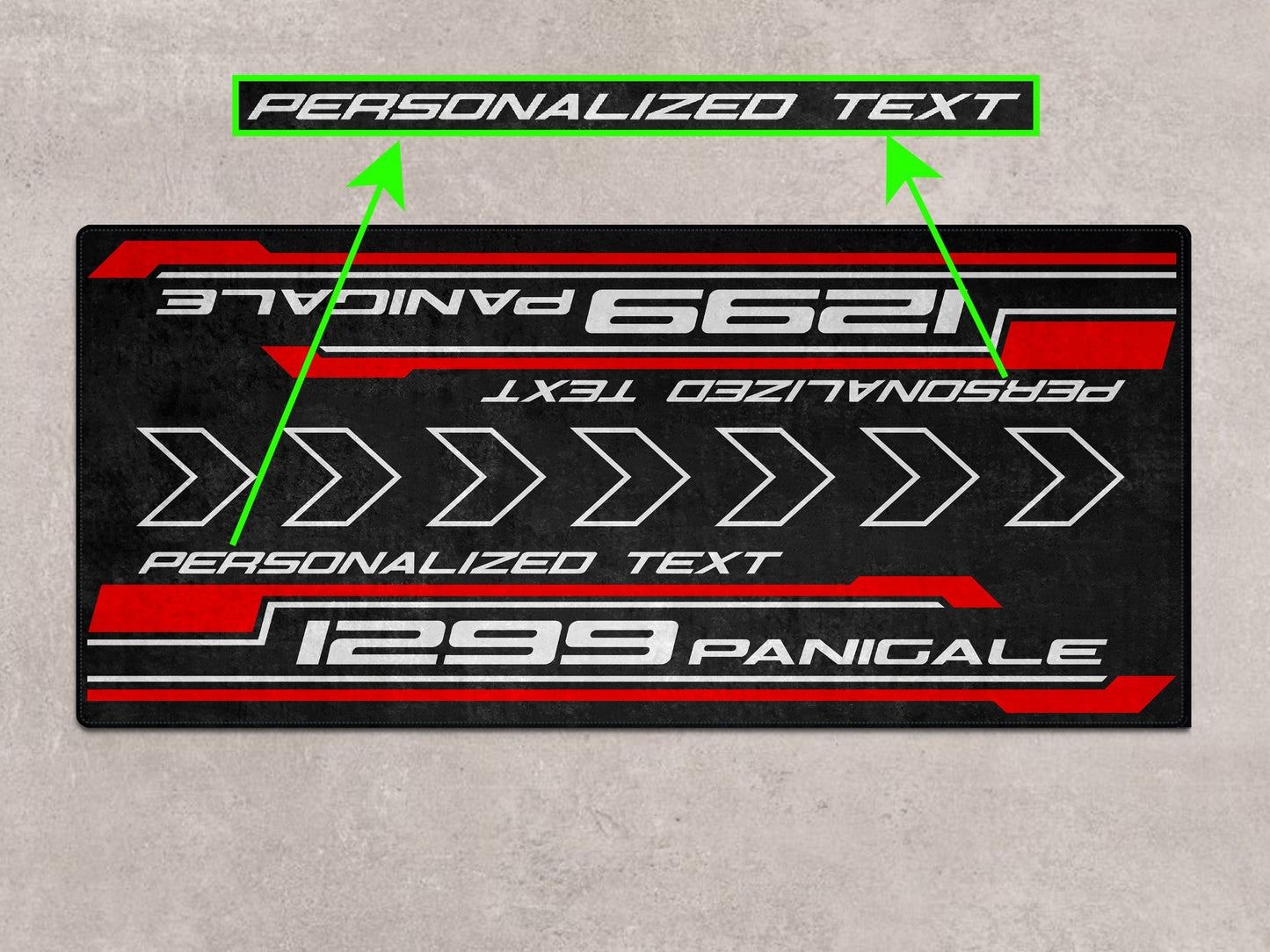 Designed Pit Mat for Ducati 1299 Panigale Motorcycle - MM7184 - Howling Moto