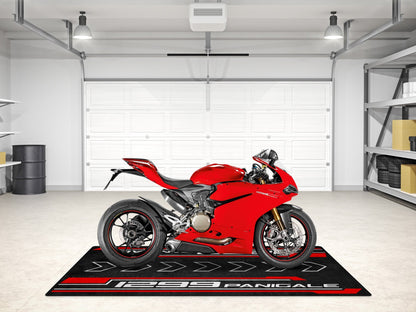 Designed Pit Mat for Ducati 1299 Panigale Motorcycle - MM7184 - Howling Moto