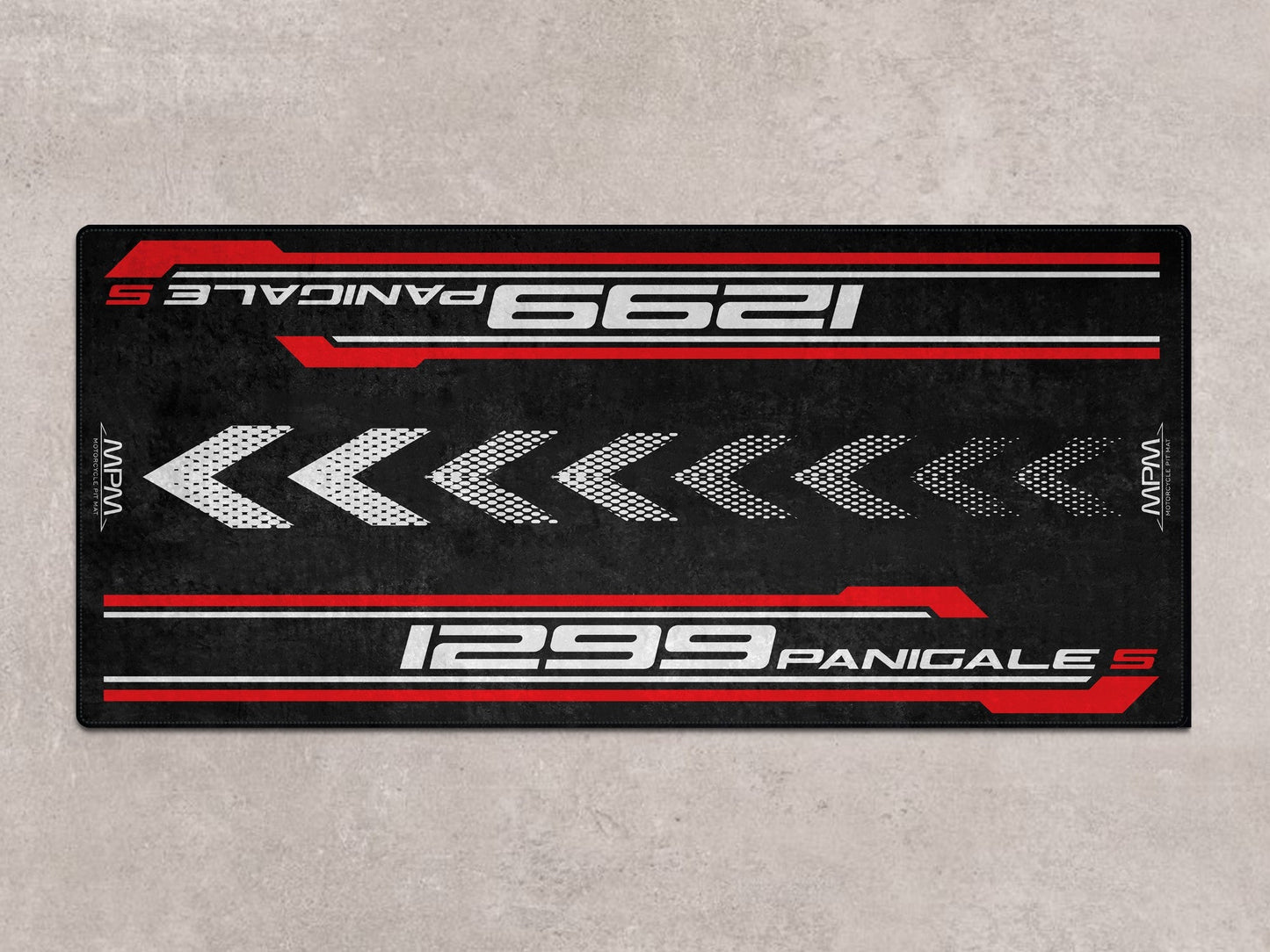 Designed Pit Mat for Ducati 1299 Panigale S Motorcycle - MM7185 - Howling Moto
