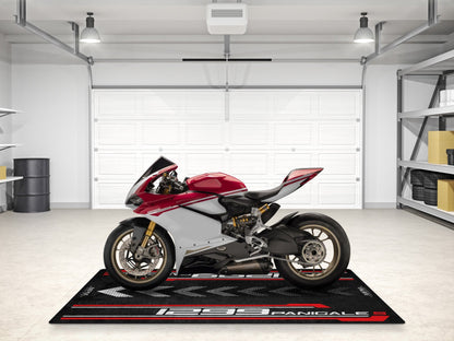 Designed Pit Mat for Ducati 1299 Panigale S Motorcycle - MM7185 - Howling Moto