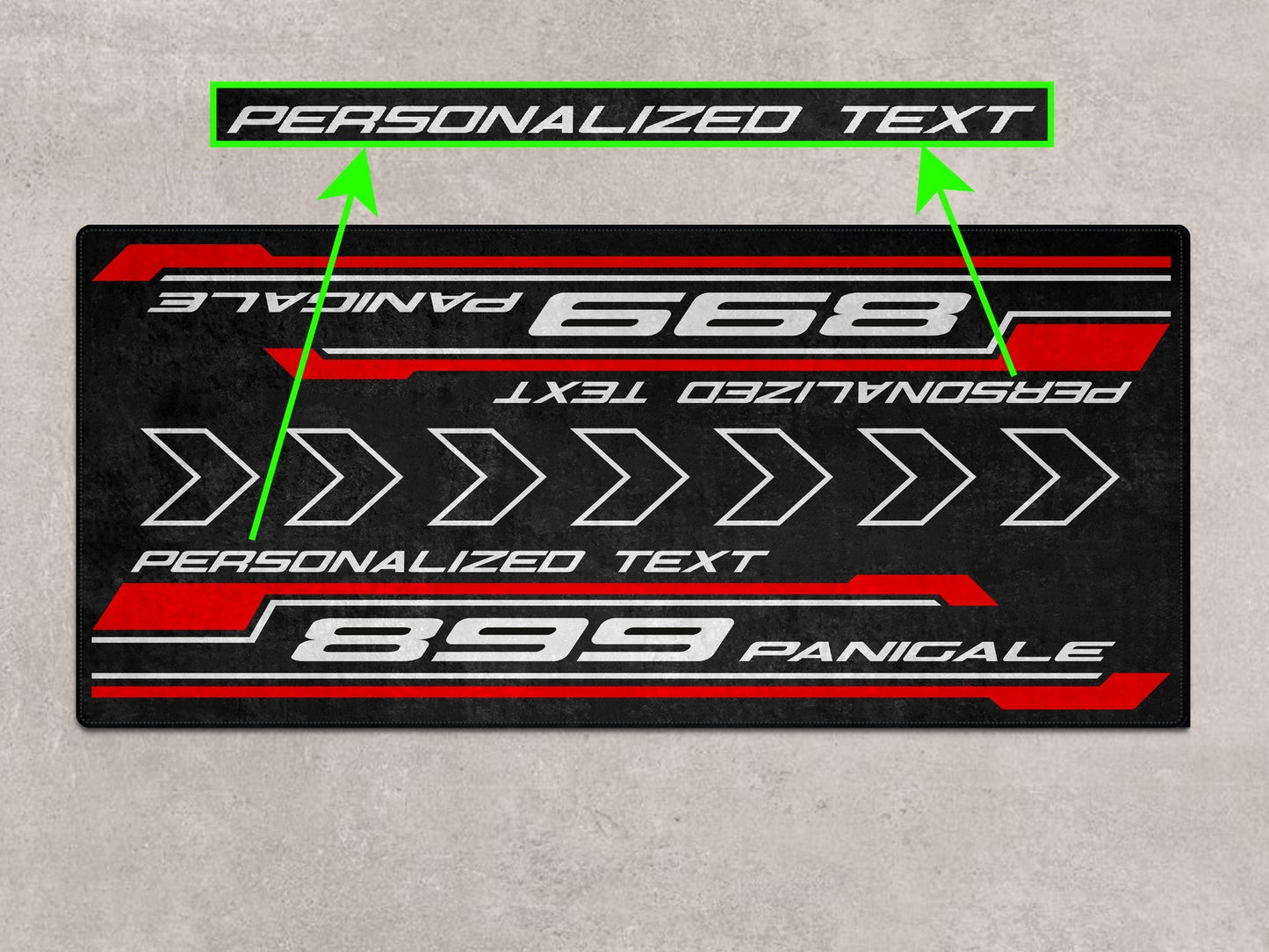 Designed Pit Mat for Ducati 899 Panigale Motorcycle - MM7171 - Howling Moto