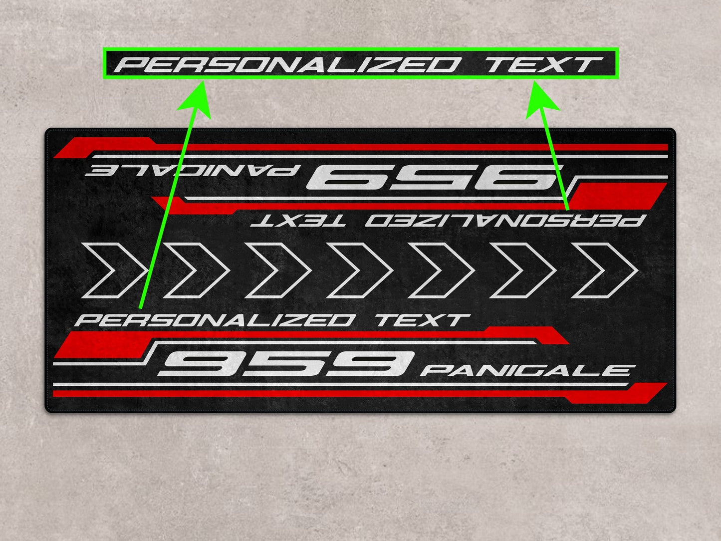 Designed Pit Mat for Ducati 959 Panigale Motorcycle - MM7172 - Howling Moto