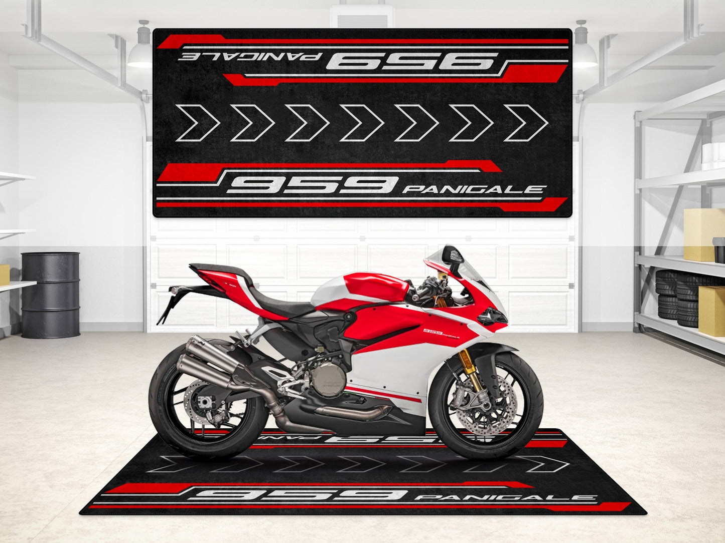 MPM Motorcycle Mat for Ducati 959 Panigale - MM7172 - Howling Moto