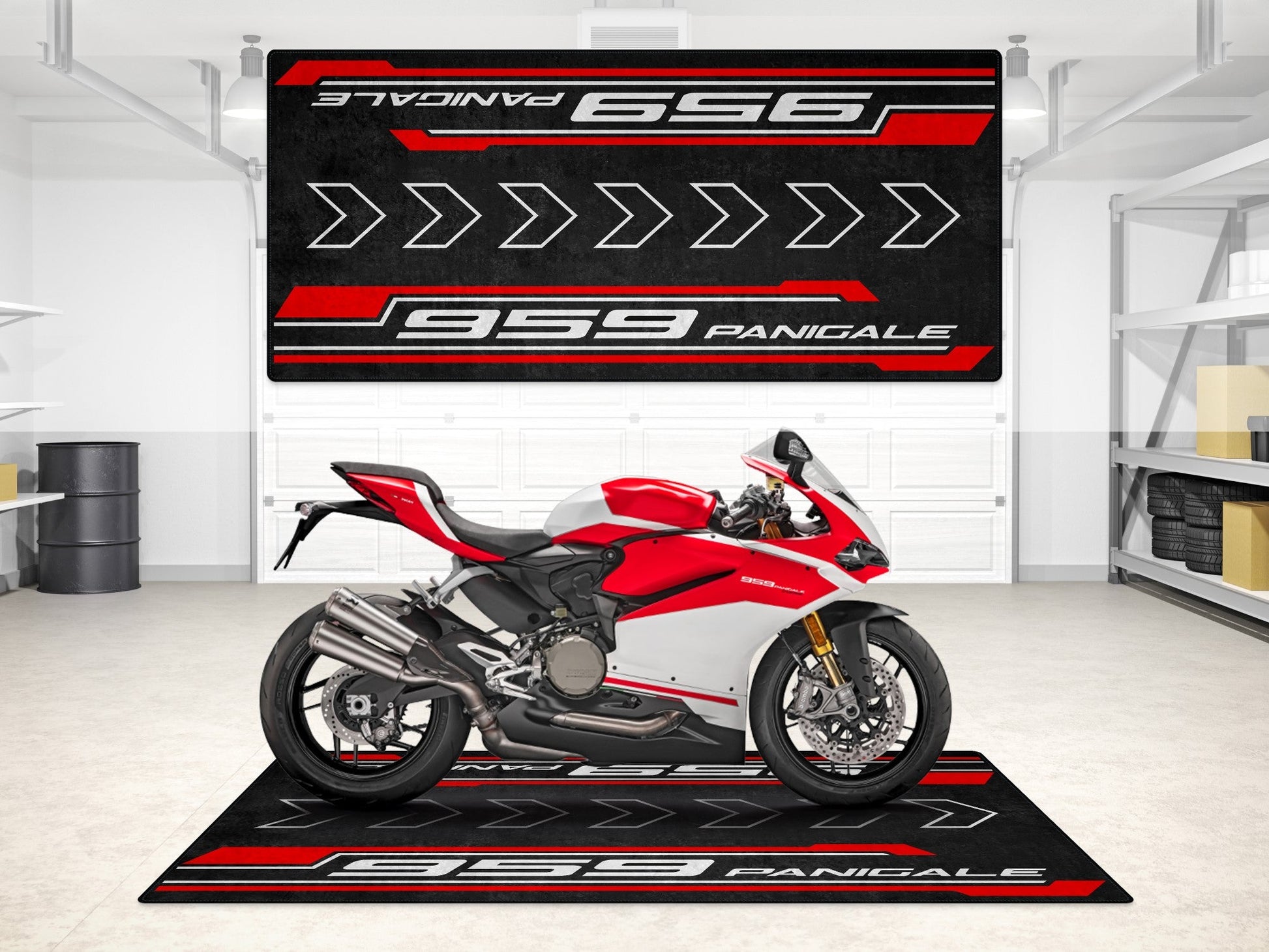 MPM Motorcycle Mat for Ducati 959 Panigale - MM7172 - Howling Moto