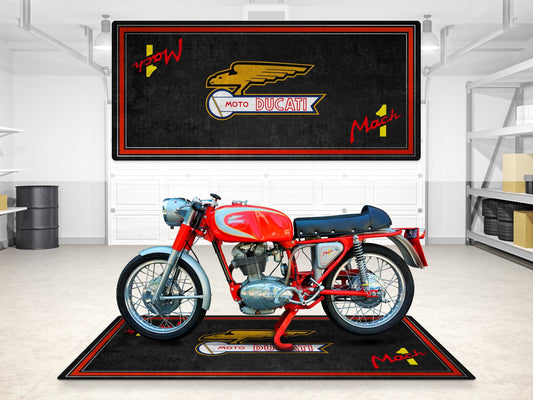 MPM Motorcycle Mat for Ducati Classic Moto Mach 1 - MM7225 - Howling Moto