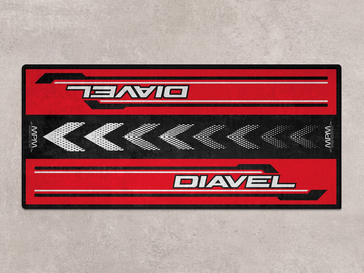 Designed Pit Mat for Ducati DIAVEL Motorcycle - MM7169 - Howling Moto