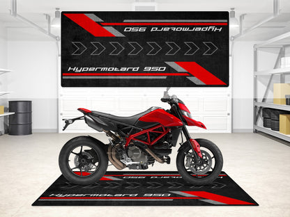 MPM Motorcycle Mat for Ducati Hypermotard 950 - MM7178 - Howling Moto