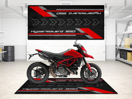 MPM Motorcycle Mat for Ducati Hypermotard 950 - MM7178 - Howling Moto