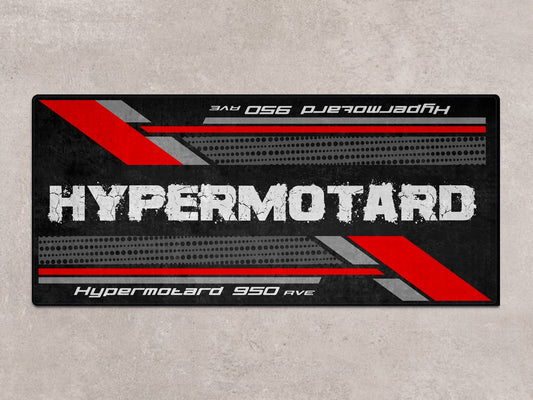 Designed Pit Mat for Ducati Hypermotard 950 RVE Motorcycle - MM7179 - Howling Moto