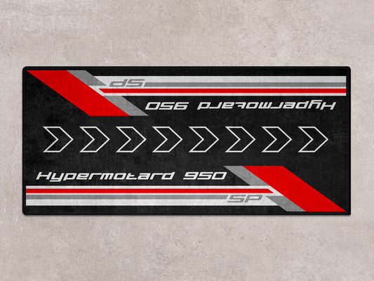Designed Pit Mat for Ducati Hypermotard 950 SP Motorcycle - MM7257 - Howling Moto