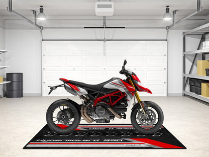 Designed Pit Mat for Ducati Hypermotard 950 SP Motorcycle - MM7257 - Howling Moto