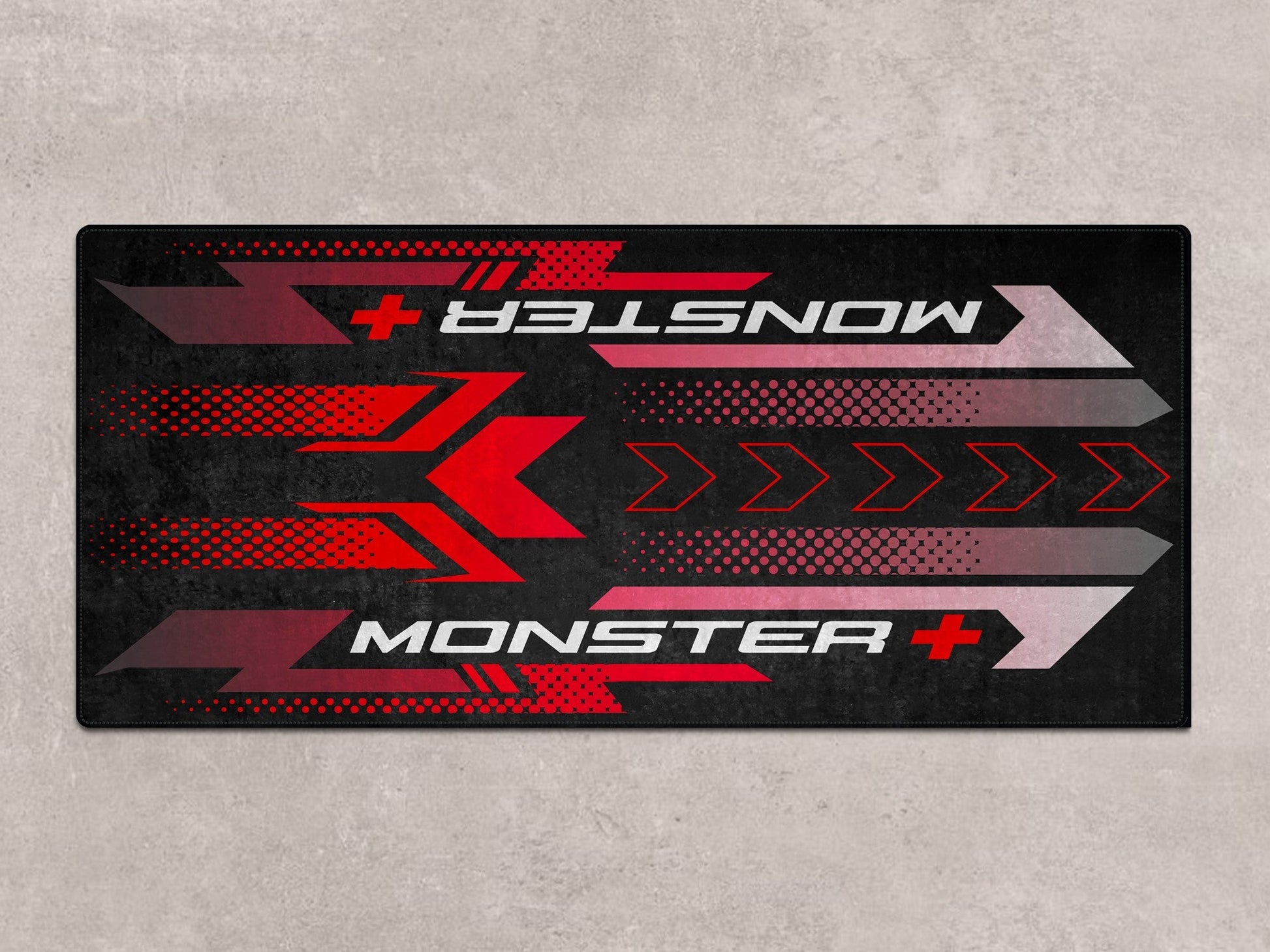 Designed Pit Mat for Ducati Monster + Plus Motorcycle - MM7195 - Howling Moto