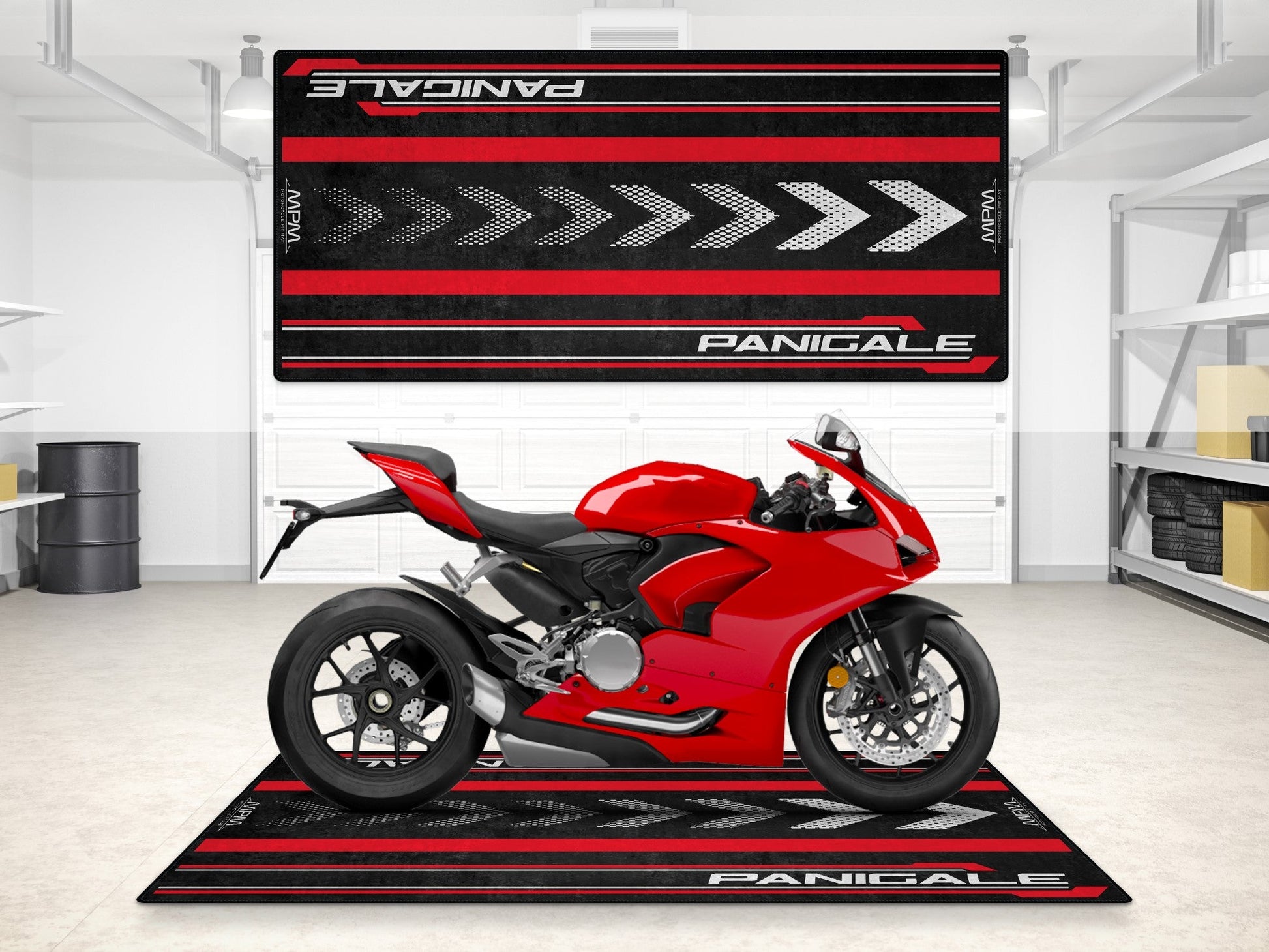MPM Motorcycle Mat for Ducati Panigale - MM7181 - Howling Moto
