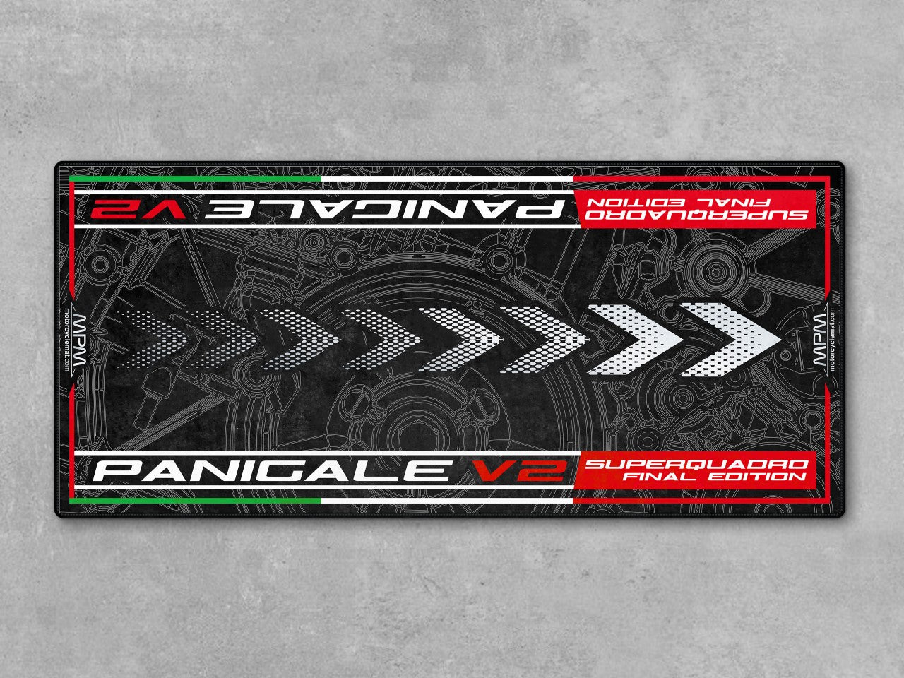 Motorcycle Mat for Ducati Panigale V2 Superquadro Final Edition Motorcycle - MM4108 - Howling Moto
