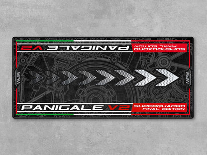 Motorcycle Mat for Ducati Panigale V2 Superquadro Final Edition Motorcycle - MM4108 - Howling Moto