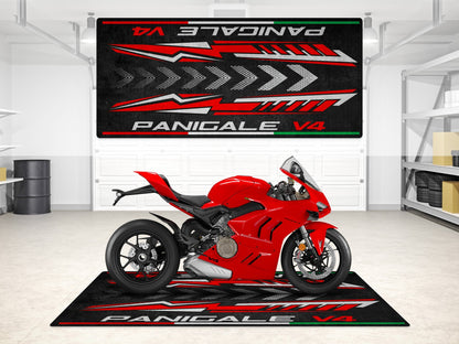 MPM Motorcycle Mat for Ducati Panigale V4 - MM7187 - Howling Moto