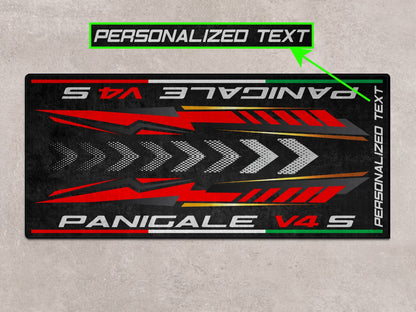 Designed Pit Mat for Ducati Panigale V4 S Motorcycle - MM7188 - Howling Moto