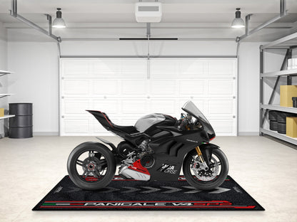 Designed Pit Mat for Ducati Panigale V4SP2 Motorcycle - MM7190 - Howling Moto