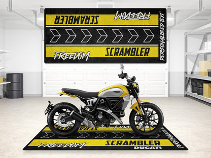 MPM Motorcycle Mat for Ducati Scrambler - MM7246 - Howling Moto