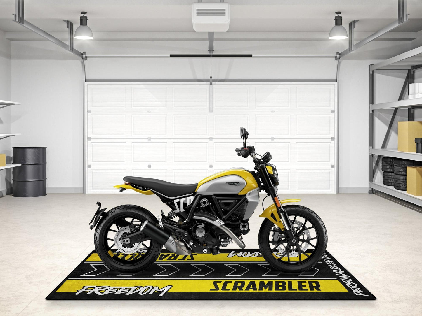 MPM Motorcycle Mat for Ducati Scrambler - MM7246 - Howling Moto