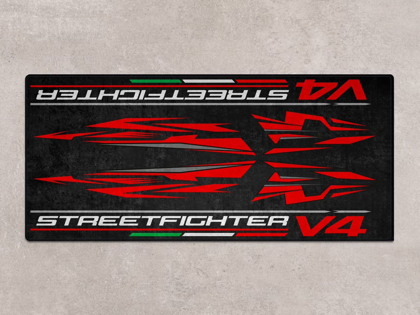 Designed Pit Mat for Ducati Streetfighter V4 Motorcycle - MM7259 - Howling Moto