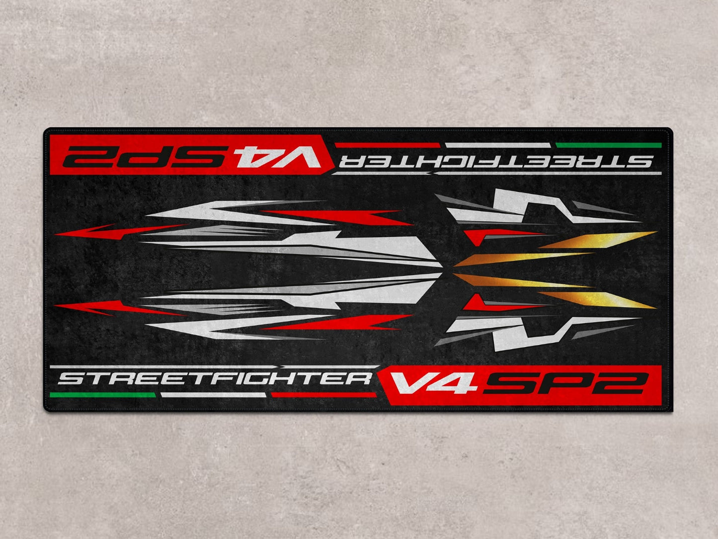 Designed Pit Mat for Ducati Streetfighter V4 SP2 Motorcycle - MM7261 - Howling Moto