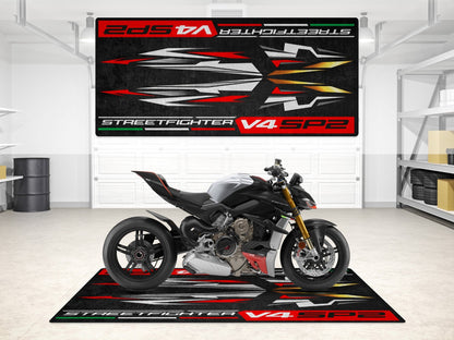 MPM Motorcycle Mat for Ducati Streetfighter V4 SP2 - MM7261 - Howling Moto