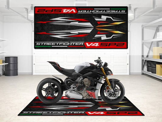 MPM Motorcycle Mat for Ducati Streetfighter V4 SP2 - MM7261 - Howling Moto