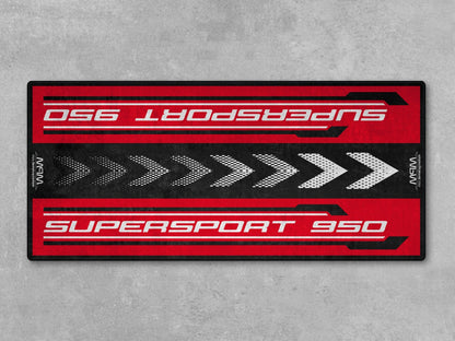 Motorcycle Mat for Ducati Supersport 950 Motorcycle - MM4118 - Howling Moto