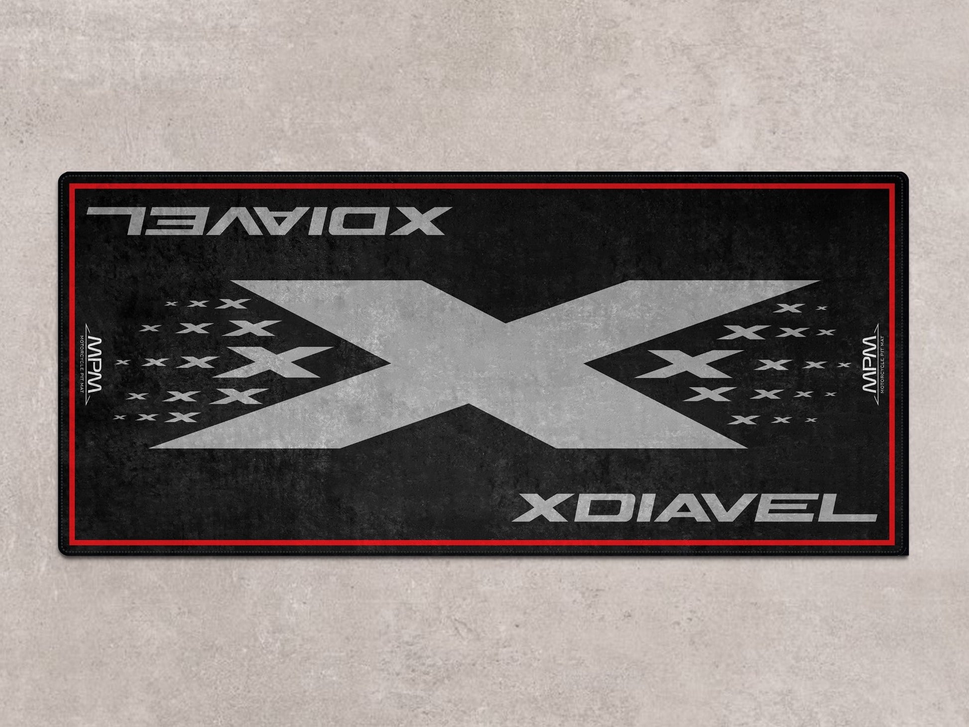 Designed Pit Mat for Ducati XDIAVEL Motorcycle - MM7173 - Howling Moto