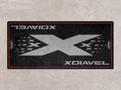 Designed Pit Mat for Ducati XDIAVEL Motorcycle - MM7173 - Howling Moto