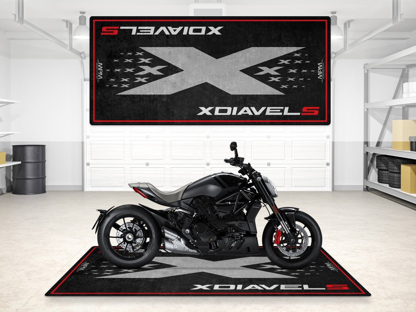 MPM Motorcycle Mat for Ducati XDIAVEL S - MM7174 - Howling Moto