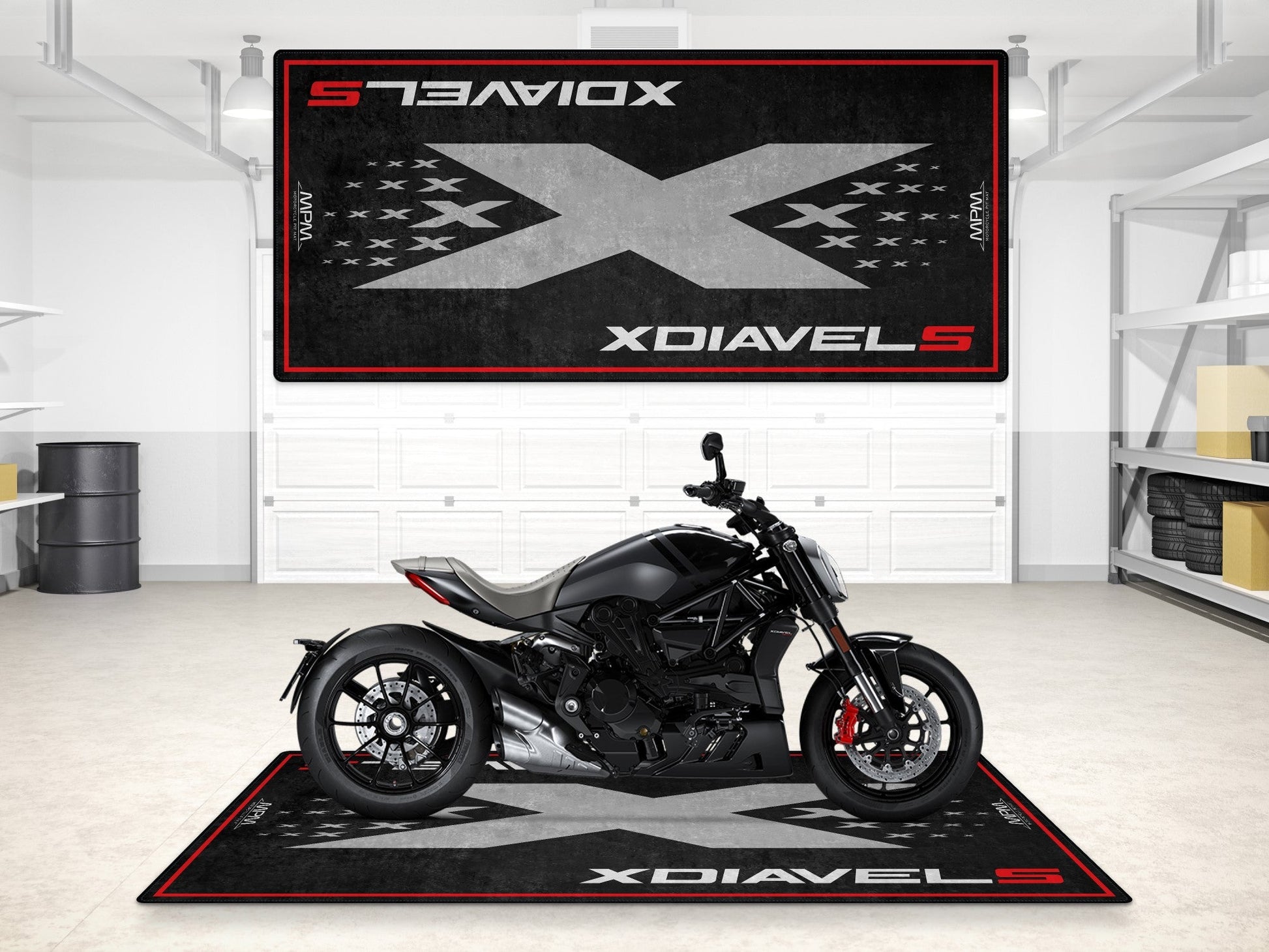 MPM Motorcycle Mat for Ducati XDIAVEL S - MM7174 - Howling Moto