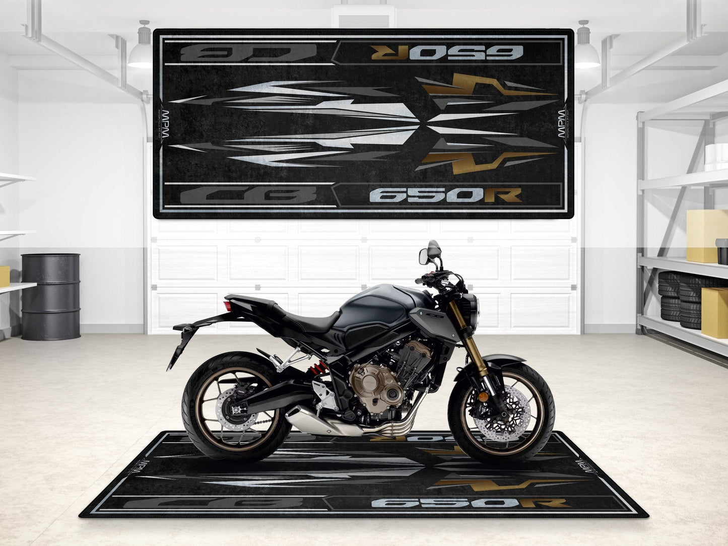 MPM Motorcycle Mat for Honda CB650R - MM7449 - Howling Moto
