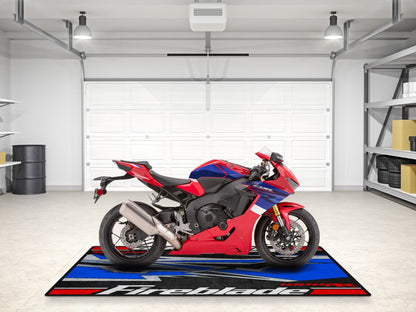 Designed Pit Mat for Honda CBR1000RR Fireblade Motorcycle - MM7242 - Howling Moto