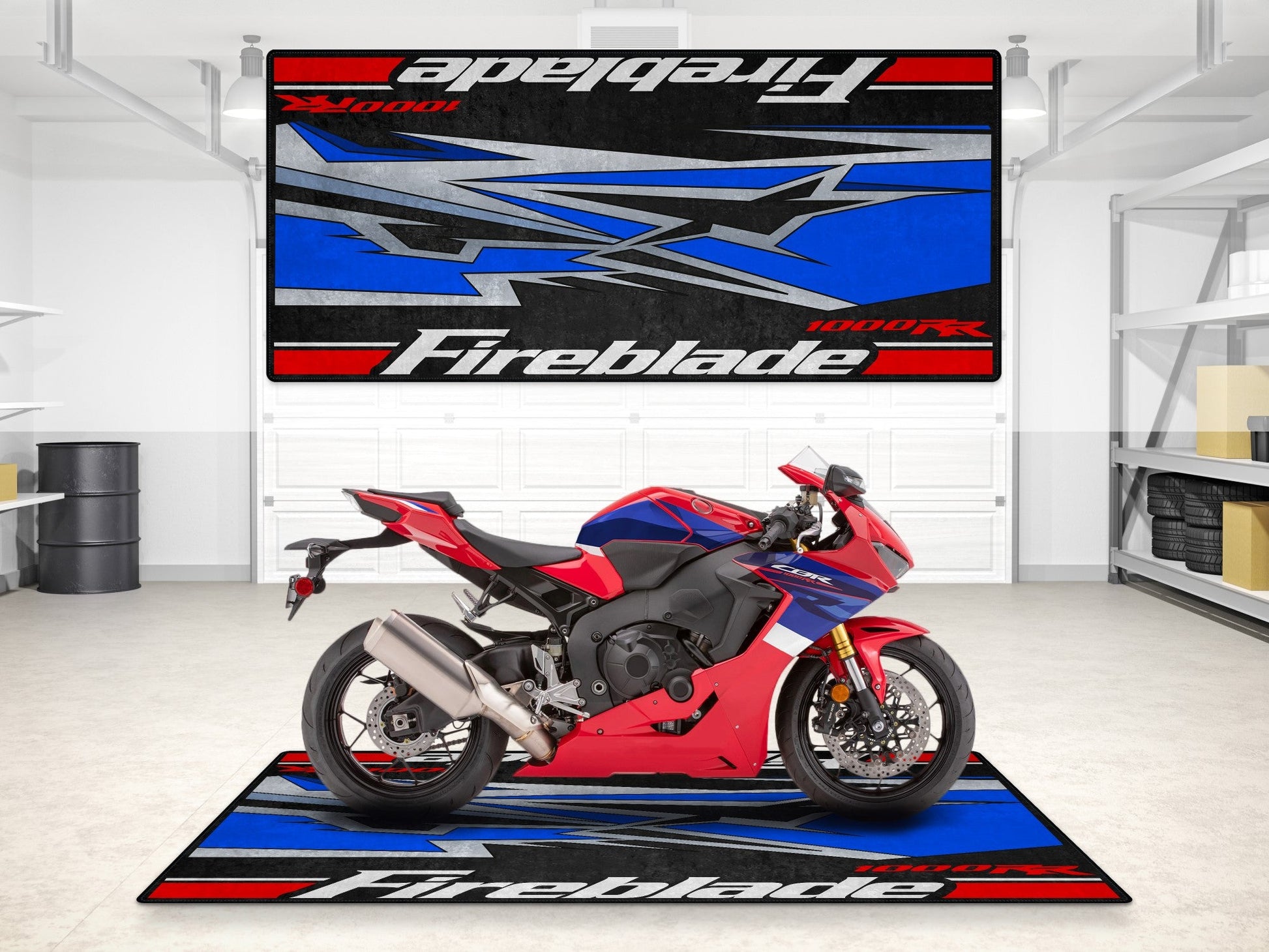 MPM Motorcycle Mat for Honda CBR1000RR Fireblade - MM7242 - Howling Moto