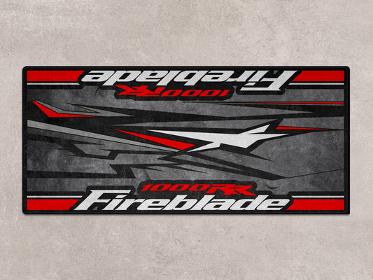 Designed Pit Mat for Honda CBR1000RR Fireblade Motorcycle - MM7243 - Howling Moto