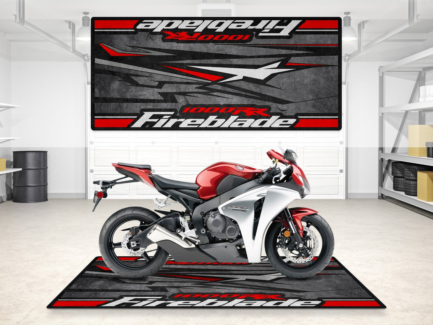 MPM Motorcycle Mat for Honda CBR1000RR Fireblade - MM7243 - Howling Moto