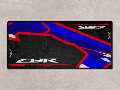Designed Pit Mat for Honda CBR1000RR Motorcycle - MM7154 - Howling Moto