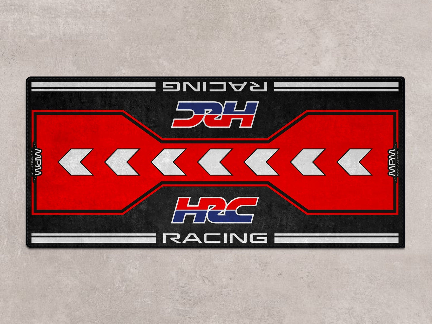 Designed Pit Mat for Honda HRC Motorcycle - MM7147 - Howling Moto
