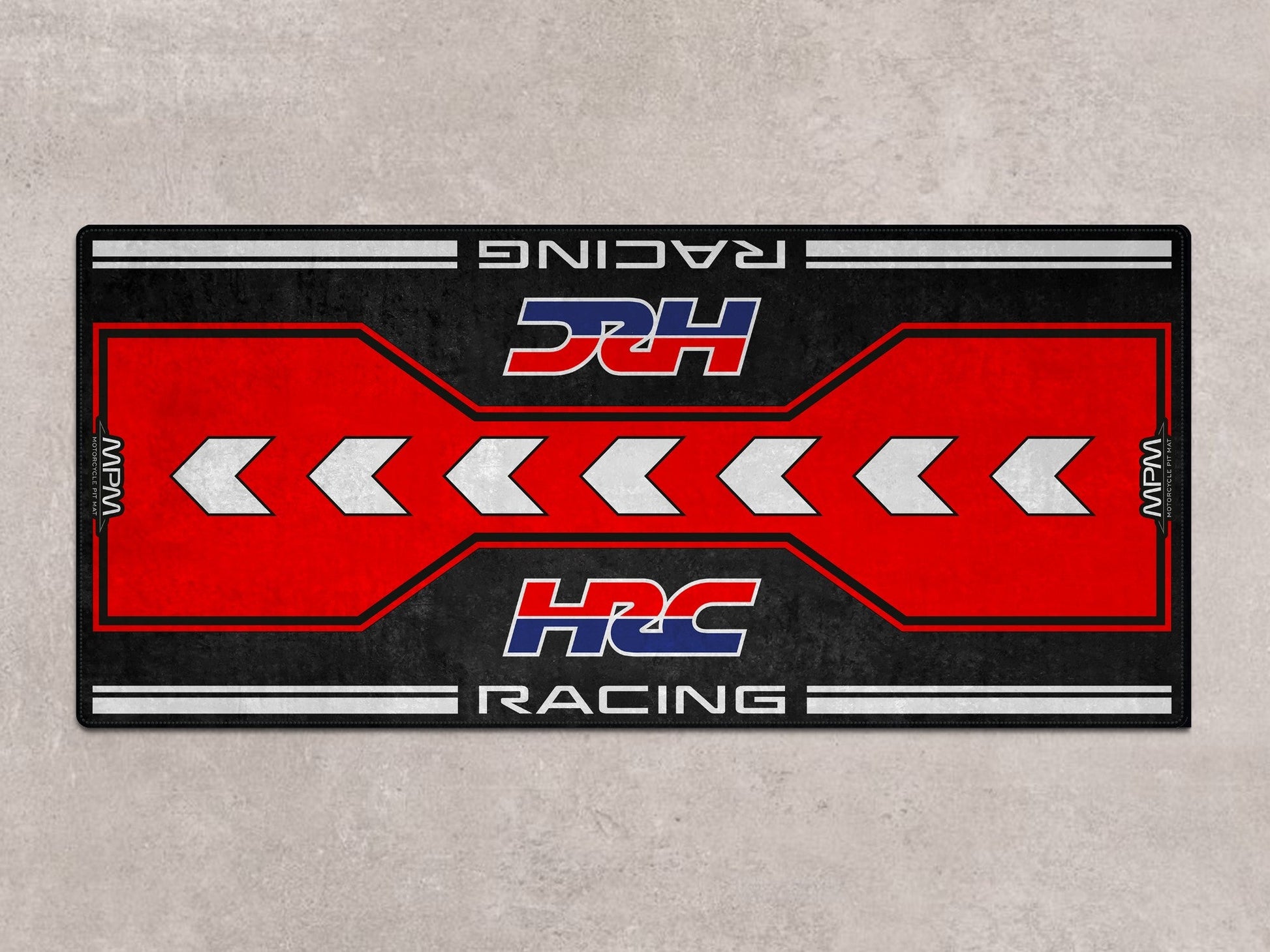 Designed Pit Mat for Honda HRC Motorcycle - MM7147 - Howling Moto